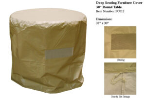 30" Dining Table Cover