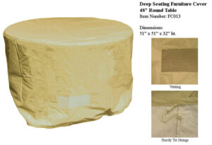 48" Dining Table Cover