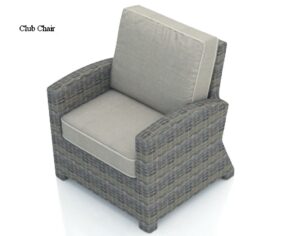 Bridgehampton Outdoor Wicker Club Chair