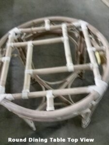 Round Dining Table Top View