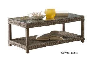 Exuma Wicker Coffee Table
