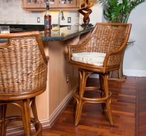 Havana barstool back view