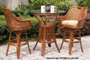 Havana Rattan Wicker Pub Set