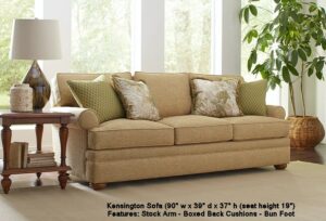 Kensington Sofa Bun Foot