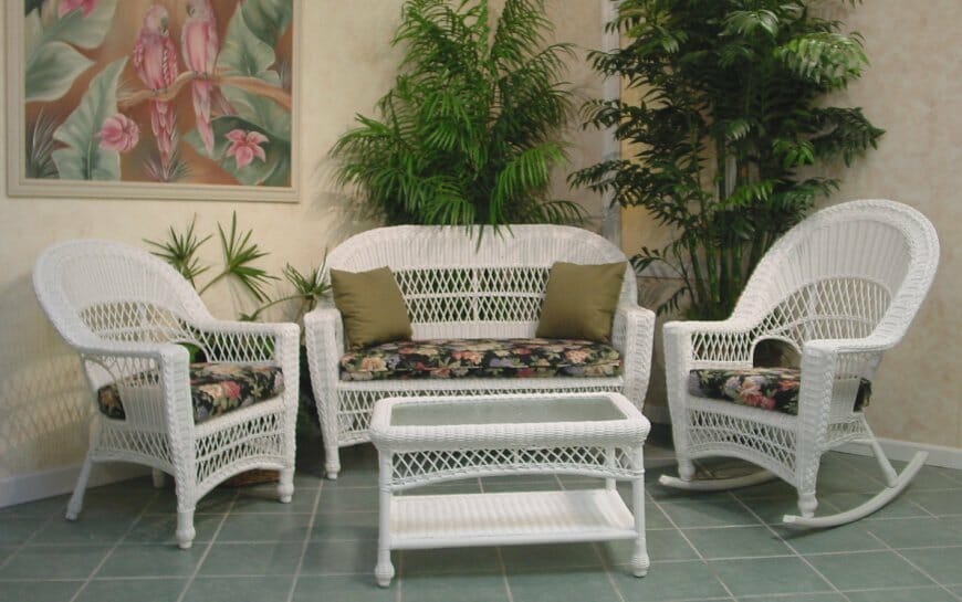 Patio Set Cushions - solid foam