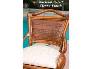 Serengeti Rattan barstool detail