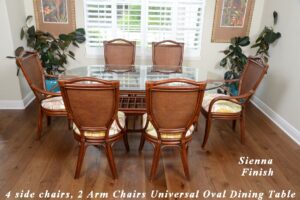 Serengeti Rattan Dining Set of Seven