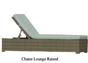 Universal Chaise Lounge Raised