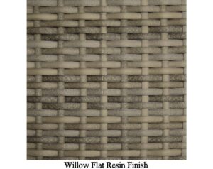 Willow Flat Resin Finish