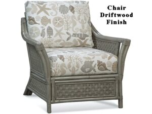 Rattan Chair Driftwood Finish