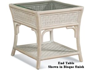 End Table Bisque Finish