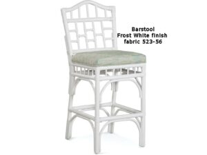 Chippendale Rattan -Barstool