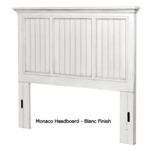 Monaco headboard - blanc finish