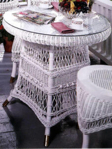 Classic Wicker Table